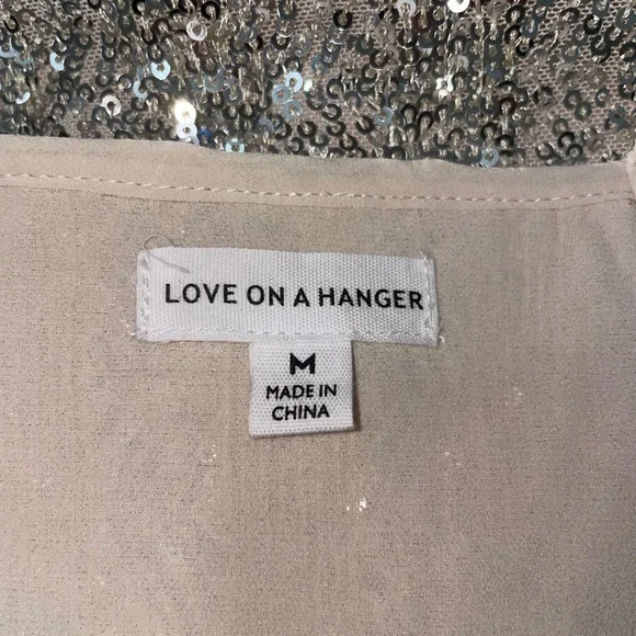 Love on a Hanger sequins camisole top - Picture 4 of 5